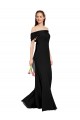 Fit and Flare Long Chiffon Prom Dress with Sash and Open Back UK Clearance