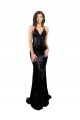 Sleek Fishtail Shaped Open Back Sequin Prom Dress UK Clearance
