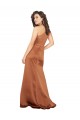 One Shoulder Silky Satin Prom Dress UK Clearance