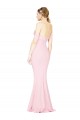 Full Length Off the Shoulder Prom Dress with Twist Front UK Clearance