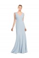 Sleeveless Seamed Bodice Trumpet Prom Dress UK Clearance
